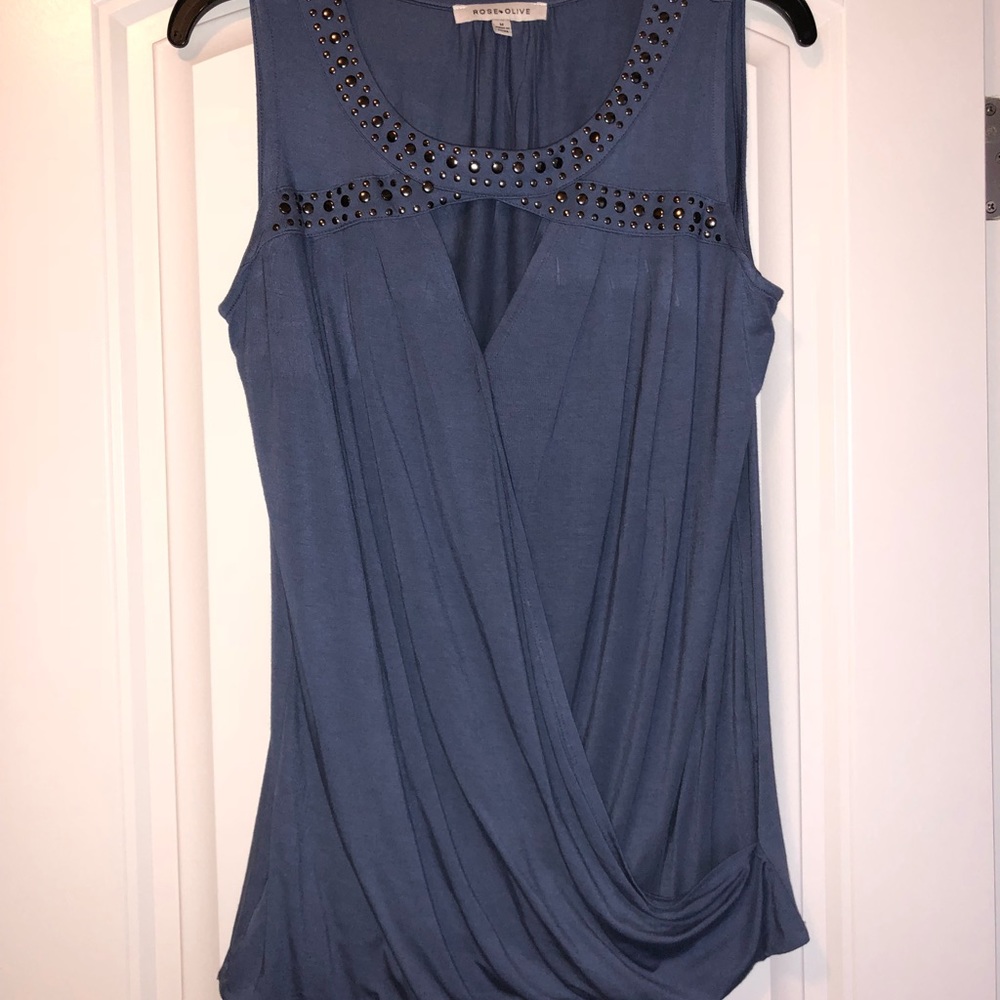 Rose and Olive Tank
